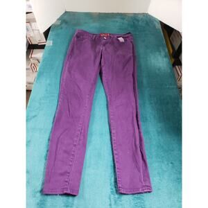 Lucky Brand Jeans Size 6 Womens Purple Stretch Pants Mid Rise Charlie Skinny